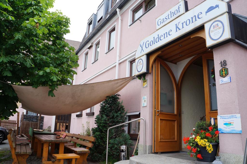 Gasthof Goldene Krone Selbitz Εξωτερικό φωτογραφία
